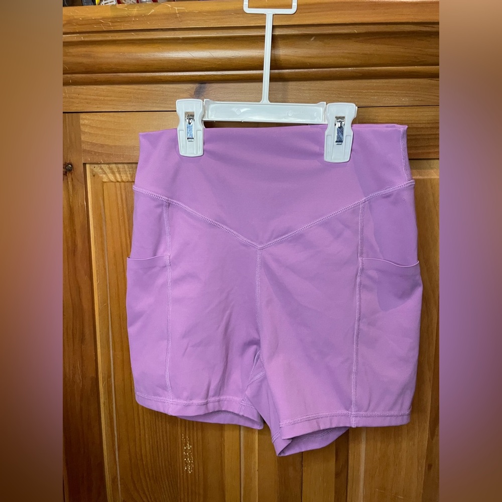 Shefit High Waist Purple Performance Shorts